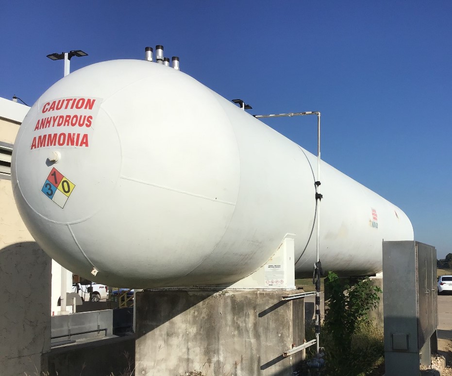 ***SOLD*** used 12,000 Gallon Anhydrous Ammonia (NH3) Storage tank/vessel. 78